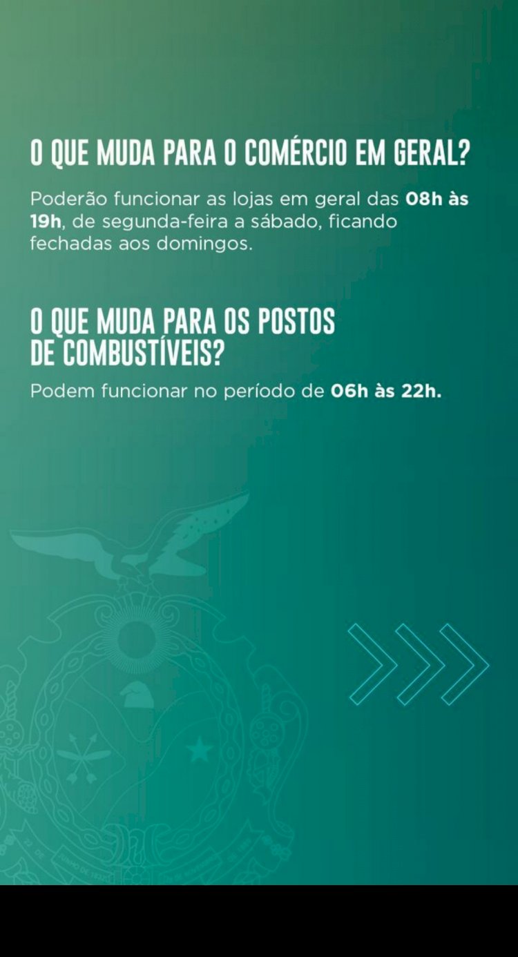 Governador anuncia mudanças no Decreto