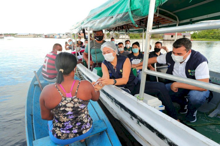 53 municípios vacinam toda população adulta com apoio do Governo do Amazonas 