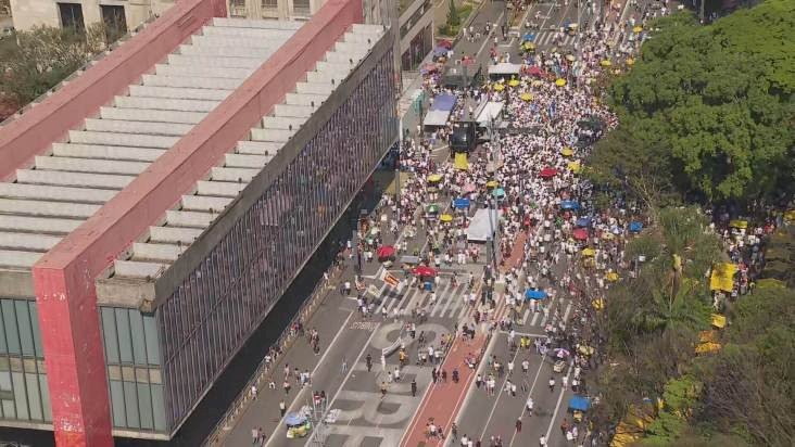 Manifestações contra o governo Bolsonaro têm baixa adesão