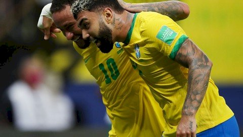 Brasil goleia Uruguai em Manaus com show de Raphinha e Neymar