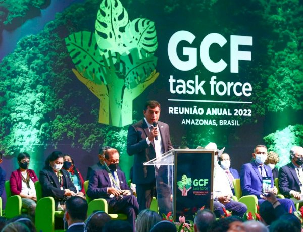 Wilson Lima convida investidores a conhecer a Amazônia, durante abertura da 12ª Reunião Anual do GCF