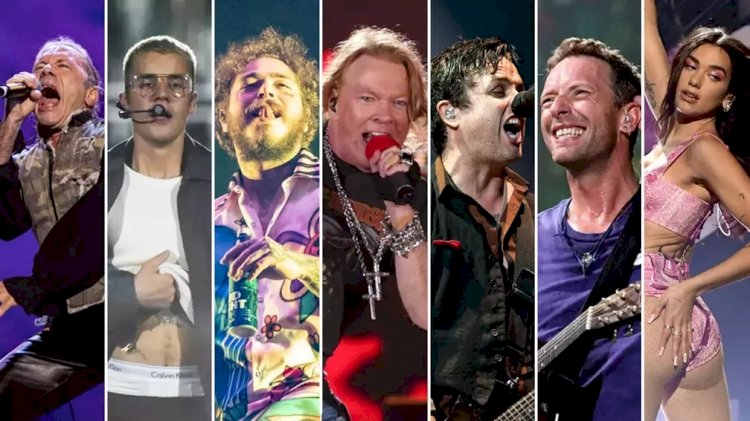 Ingressos para o Rock in Rio acabam para os dias de Justin Bieber, Coldplay, Post Malone e Dua Lipa