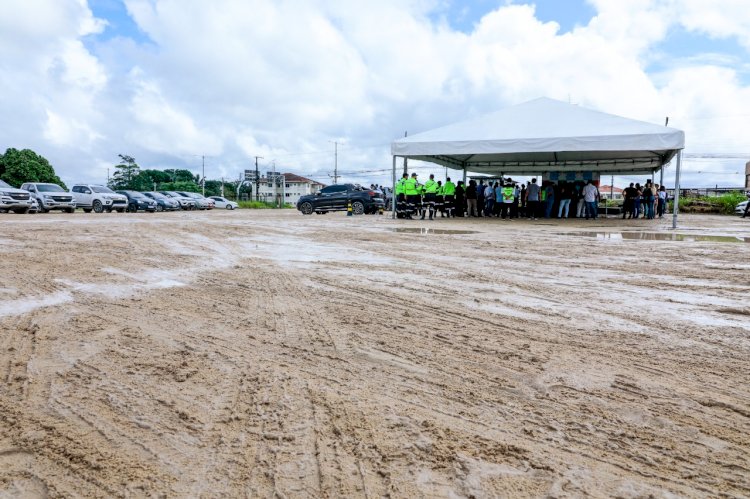 Área onde será construído novo terminal de ônibus recebe visita técnica da Prefeitura de Manaus