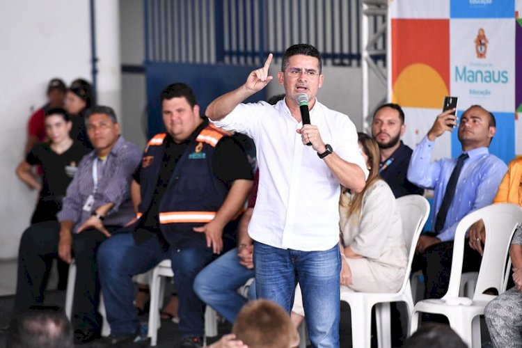 Prefeito David Almeida anuncia 'choque de ordem urbana' no Viver Melhor