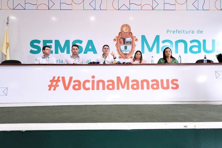 Prefeito David Almeida anuncia mega-ação para intensificar vacinação contra a Covid-19 em Manaus