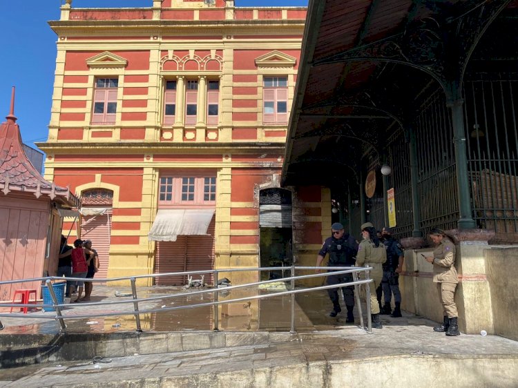 Morre uma das vítimas de incêndio em lotérica no Mercado Adolpho Lisboa, em Manaus