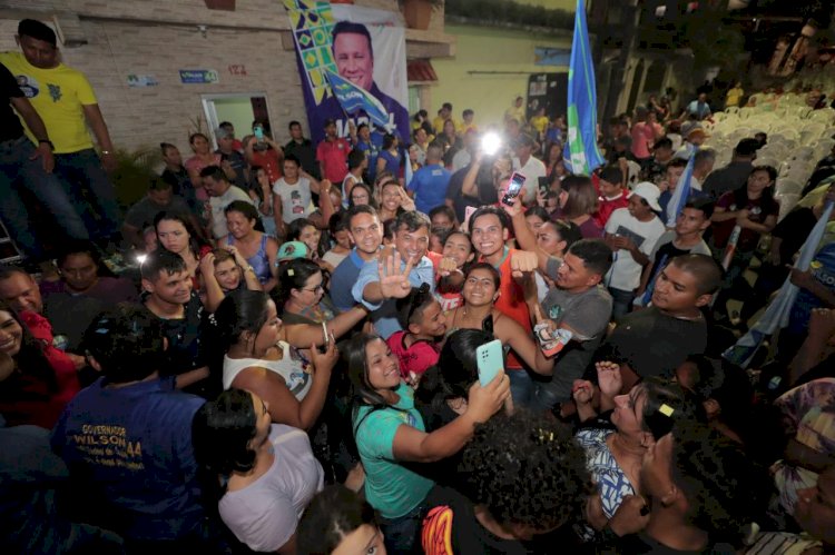 Governador Wilson Lima lidera corrida eleitoral em nova pesquisa e abre vantagem sobre segundo colocado