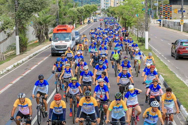 Pedala Tour’ reúne mais de 1,6 mil ciclistas em Manaus