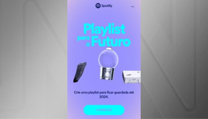 Spotify cria playlist que só poderá ser ouvida em 2024; veja como funciona