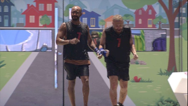 Fred e Ricardo são a última dupla a deixar a Prova de Imunidade no BBB 23