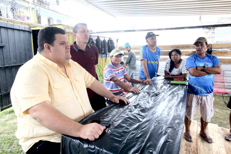 Com intervenção da prefeitura, campo da Luzitânia é o primeiro a receber sistema de drenagem em Manaus