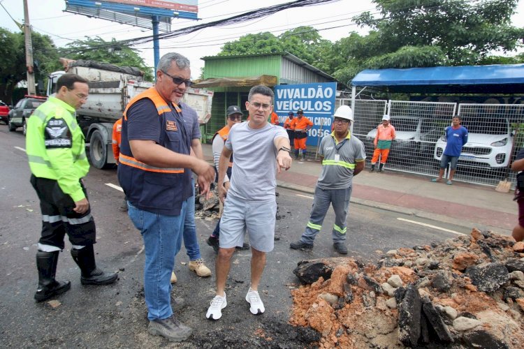 Prefeitura de Manaus anuncia início das obras em trecho da avenida Djalma Batista