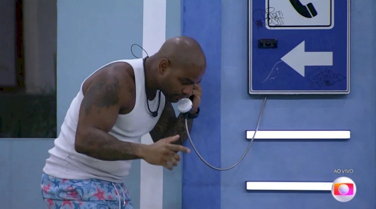 Cezar atende ao Big Fone e se salva do Paredão no BBB 23