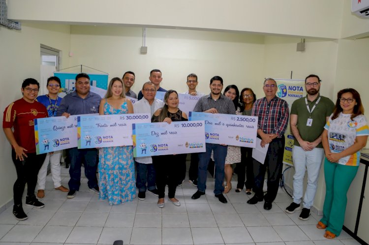 Prefeitura de Manaus entrega R$ 150 mil em premiações do primeiro sorteio do ano da Campanha Nota Premiada