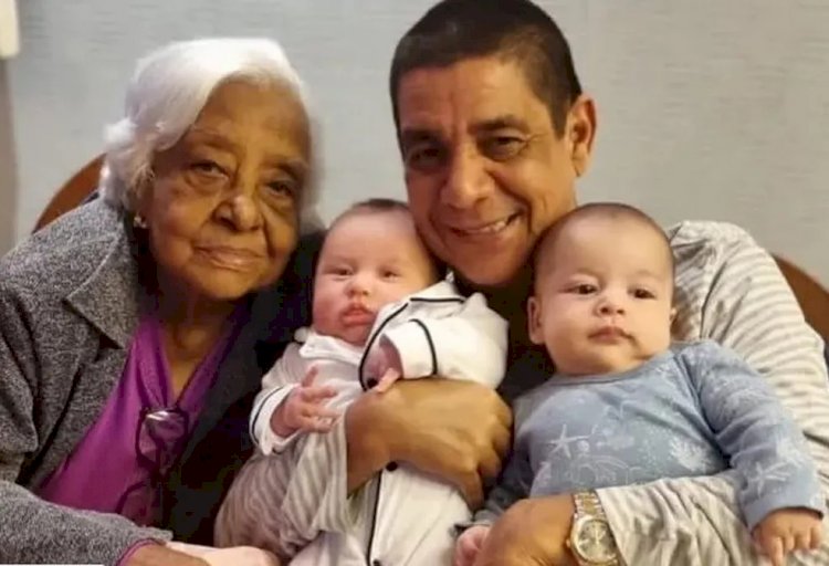 Morre Dona Neia, mãe de Zeca Pagodinho