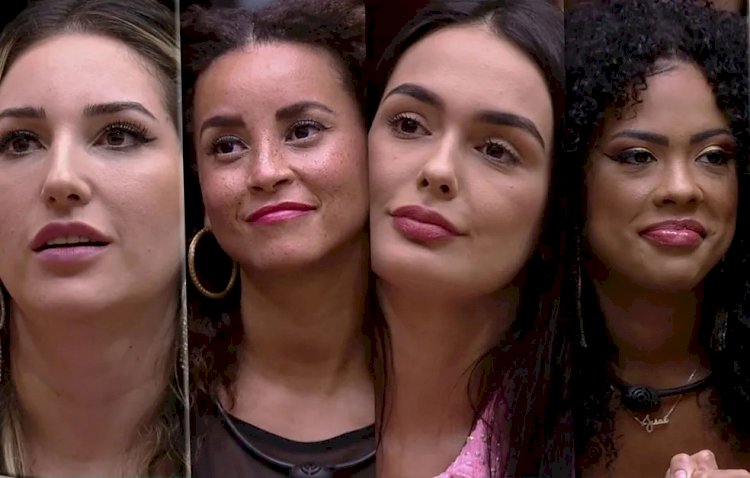 Votação BBB 23: Amanda, Domitila Barros, Larissa e Marvvila estão no 12º Paredão