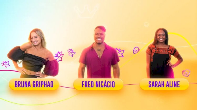 Votação BBB 23: Bruna Griphao, Fred Nicácio e Sarah Aline estão no 13º Paredão