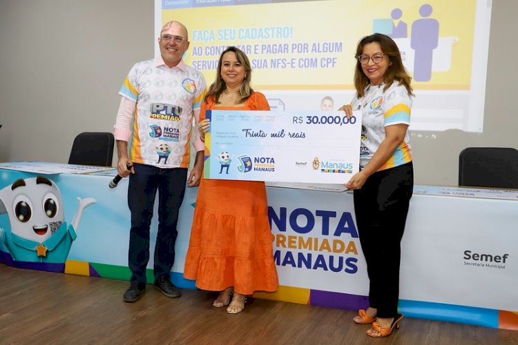 Prefeitura de Manaus contempla 27 felizardos do segundo sorteio do ano da campanha ‘Nota Premiada’