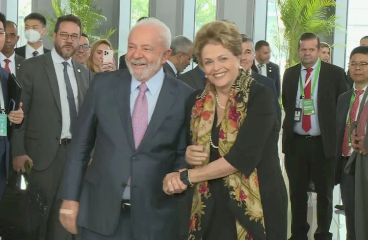 Lula na China: presidente participa da posse de Dilma como presidente do banco do Brics em Xangai