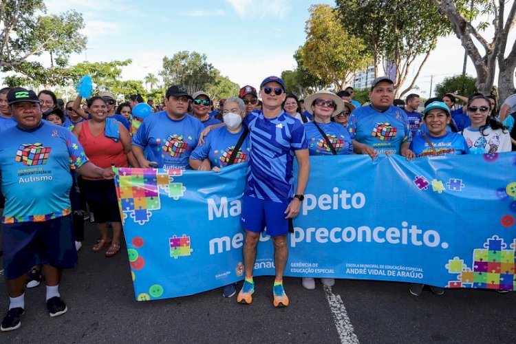 Prefeito destaca ações da gestão municipal durante o 'Abril Azul'