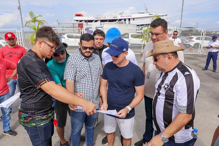 Prefeito realiza visita técnica no local do festival #SouManaus Passo a Paço 2023