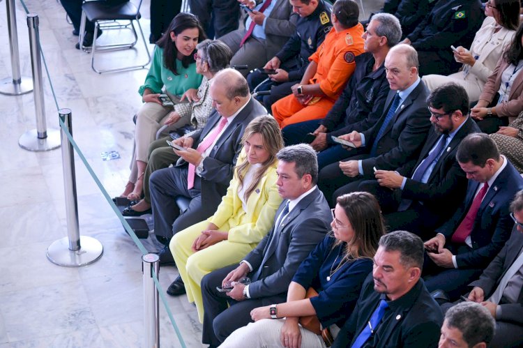 Em Brasília, governador em exercício Tadeu de Souza destaca que novo programa federal fortalece parceria com estado na segurança pública