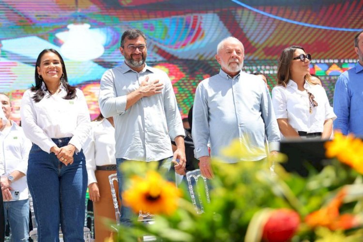 No Amazonas presidente Lula e governador Wilson Lima defendem a proteção da Amazônia e o compromisso com os habitantes da região