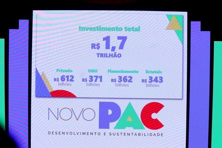 Wilson Lima emplaca mais de R$ 47 bilhões em obras para o Amazonas com o novo PAC do Governo Federal