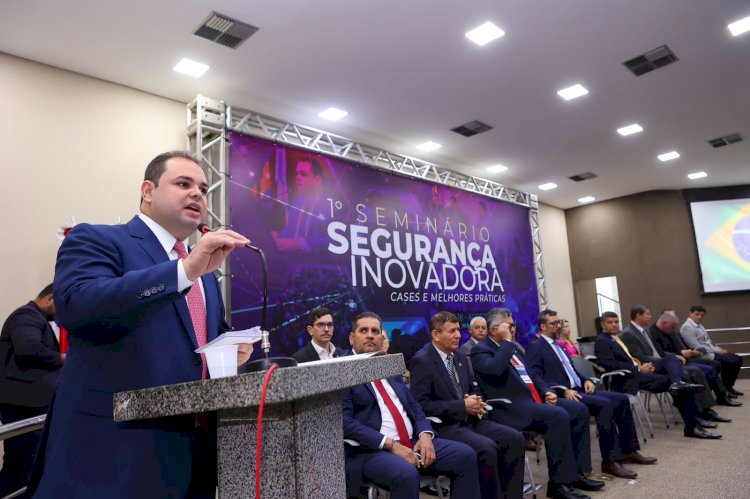 Presidente da Aleam, Roberto Cidade ressalta importância do debate sobre Segurança Pública durante ‘1º Seminário de Segurança Inovadora’