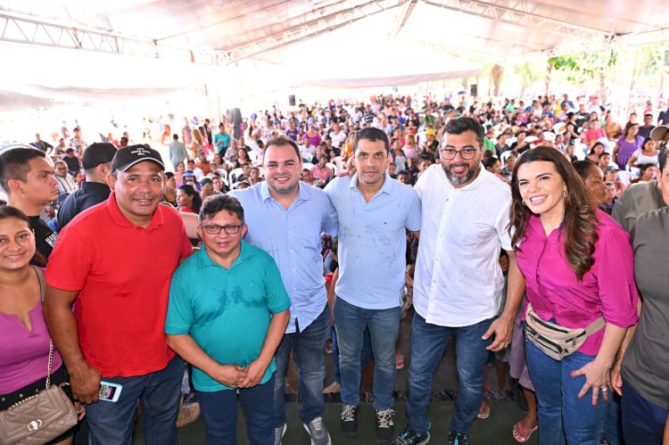 Em Maués, Roberto Cidade destaca importância de entregas que garantem mais dignidade e qualidade de vida à população