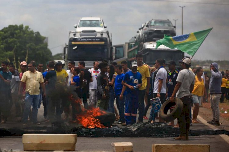 Eleição: PF faz operação contra financiadores de bloqueios em rodovias