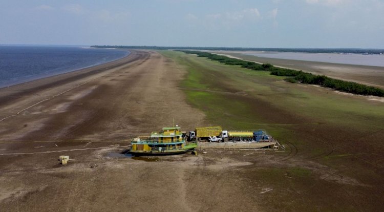 Após seca recorde, Rio Negro volta a subir aqui no Amazonas