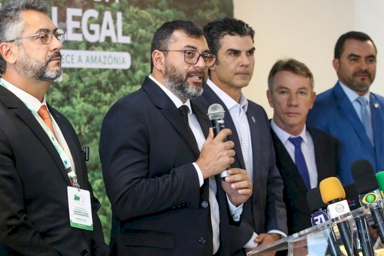 Wilson Lima e governadores da Amazônia Legal assinam carta compromisso de combate a desmatamentos e queimadas