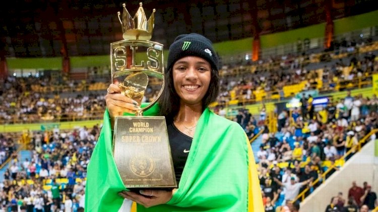 Rayssa Leal é campeã da SLS com maior nota da carreira; veja manobra