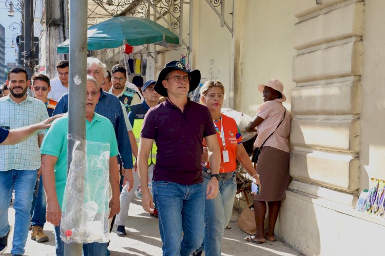 Prefeitura desenvolve projetos de banheiros e sinalização da matriz de responsabilidade do ‘Nosso Centro’