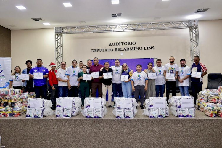 Programa Assembleia Participativa entrega 1000 cestas básicas a 10 instituições de Manaus