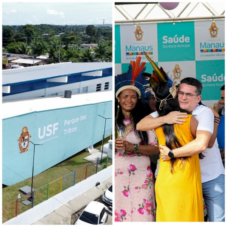 Prefeito inaugura unidade de saúde na região com maior concentração indígena da área urbana de Manaus