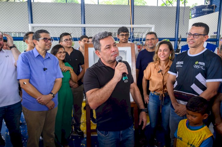 Governo do Amazonas entrega Espaço de Lazer e Convivência idealizado em conjunto com moradores da Aparecida