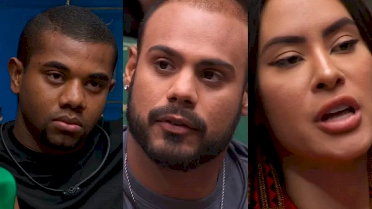 Davi, Marcus e Isabelle estão no oitavo Paredão do BBB 24