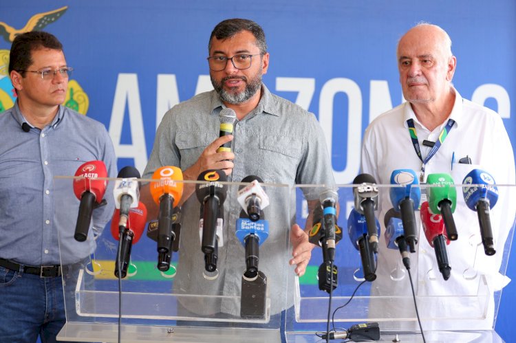 Governador Wilson Lima entrega rua Desembargador Anísio Jobim, via de acesso ao futuro Parque Encontro das Águas