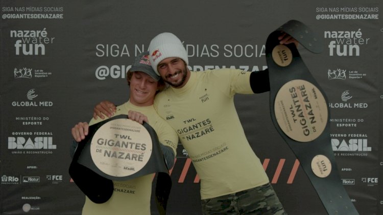 Lucas Chumbo é campeão do Gigantes de Nazaré e pode bater recorde mundial