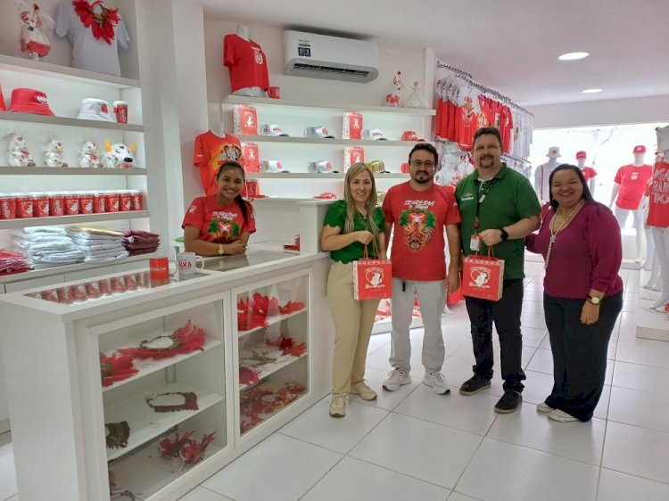 Garantido inaugura loja de produtos oficiais na Cidade Garantido, em Parintins