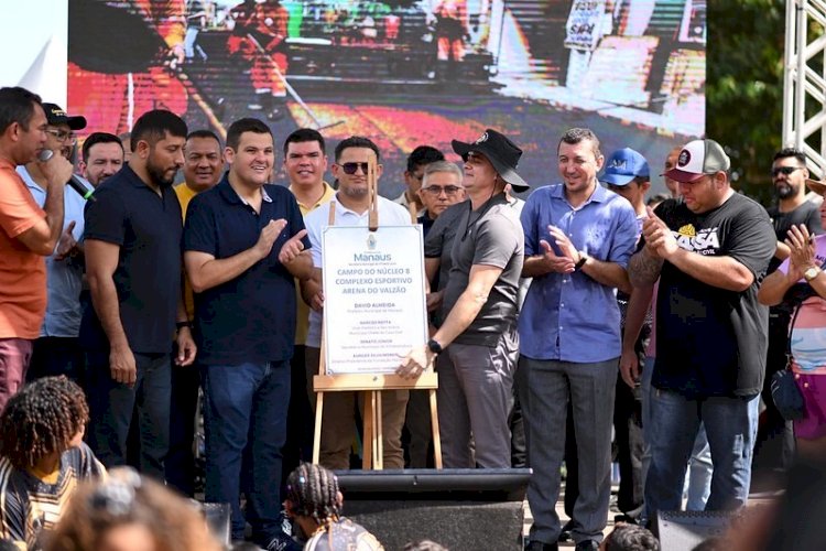 Prefeito realiza entrega de novo complexo esportivo ‘Arena Valzão’, na zona Norte