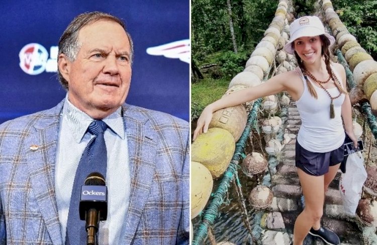 Técnico mais vitorioso do Super Bowl, Bill Belichick, de 72 anos, está namorando ex-cheerleader, de 24