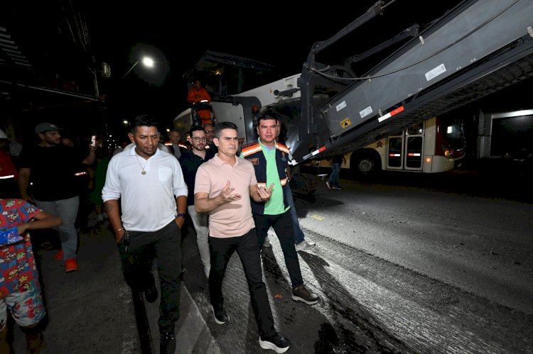 Prefeitura de Manaus inicia recapeamento da avenida Autaz Mirim na zona Leste