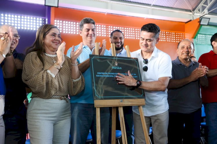 Prefeitura de Manaus reinaugura escola municipal João Goulart, na zona Norte