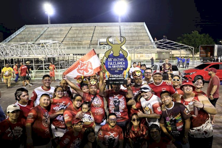 Boi-bumbá Corre Campo é campeão do Festival Folclórico do Amazonas pela sétima vez consecutiva