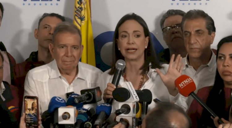 Presidente da Assembleia Nacional pede prisão de María Corina Machado e Edmundo González