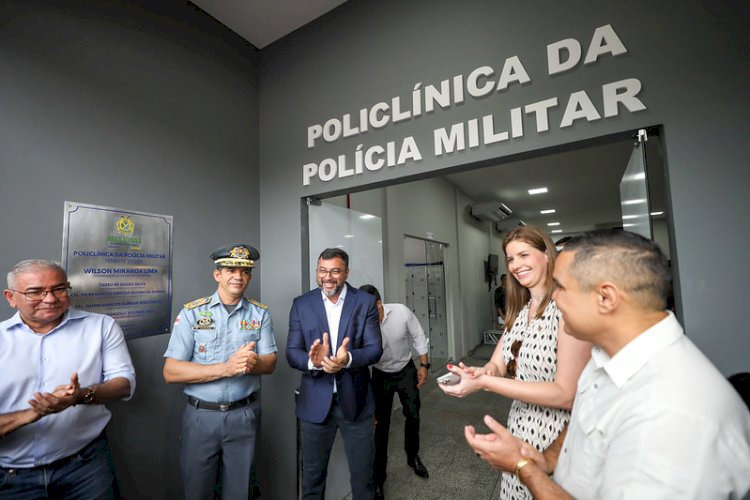 Governador Wilson Lima entrega mais de R$ 30 milhões em equipamentos para Forças de Segurança e inaugura Policlínica Militar