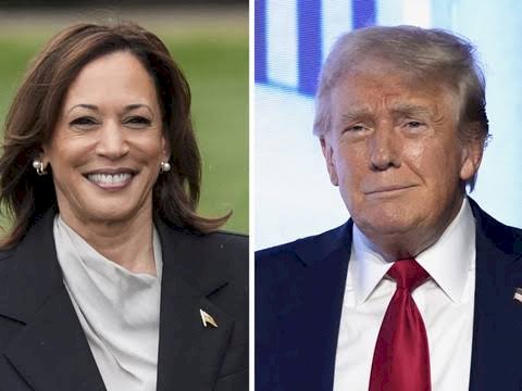 Pesquisa mostra Kamala e Trump empatados na reta final da eleição americana